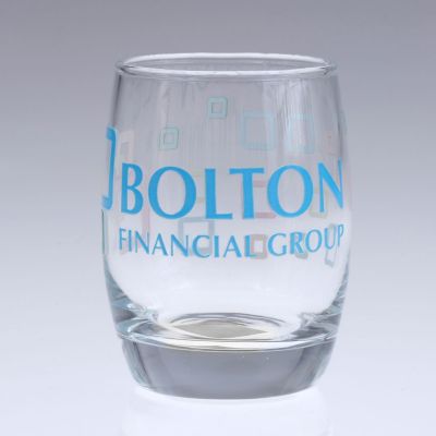 Full Color Drinkware: Full Color Whiskey Glass 6 oz