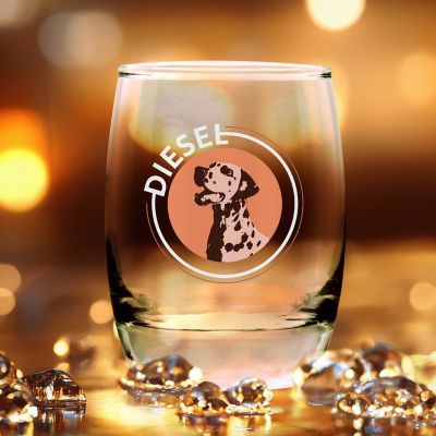 POD Full Color Drinkware: POD Full Color Whiskey Glass 6 oz