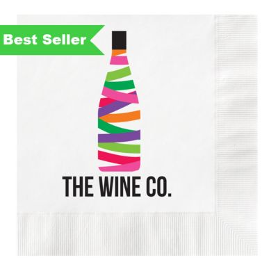 Top Picks: Full Color Beverage Napkin-Coined