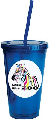 Full Color Wrap Sunsplash Color Tumbler 16 oz