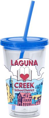 Top Picks: Full Color Wrap Sunsplash Tumbler 16 oz