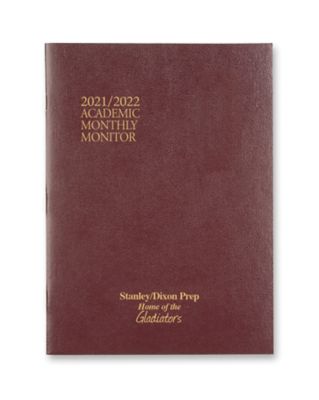 Education: Monthly Monitor Academic 7X10 Desk Planner