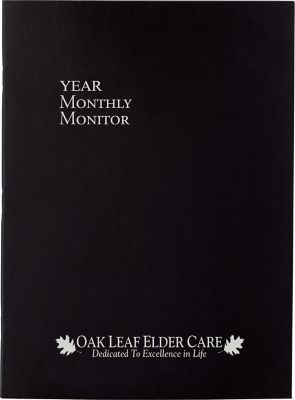 All Planners: Monthly Monitor With Silver Imprint