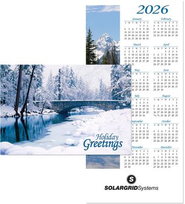 Scenic Reflections Card To Calendar