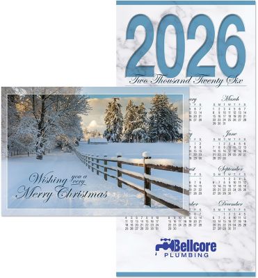 Religious: Christmas Wonderland Card To Calendar