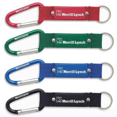 Automotive: Carabiner Key Tag With Strap