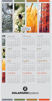 Four Seasons Z-Fold Calendar
