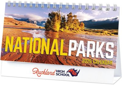 National Parks Full Color Desk Calendar