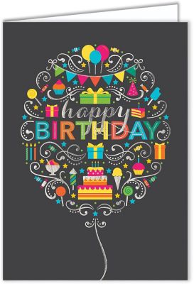 Presentation Collection: Birthday Balloon Collage