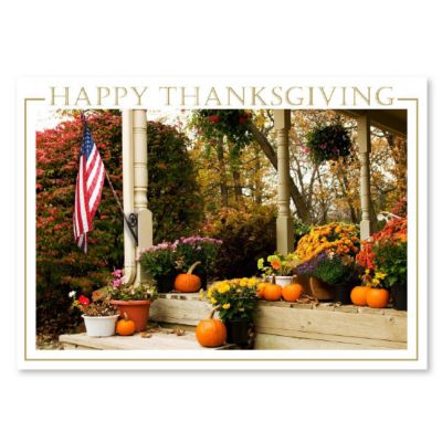 Thanksgiving Cards: Patriotic Thanksgiving Card