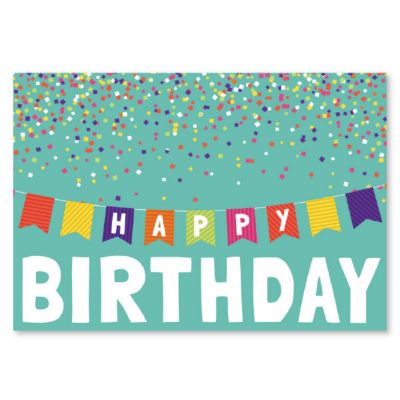 Top Picks: Banner Birthday Card