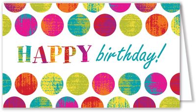 Presentation Collection: Birthday Polka Dots