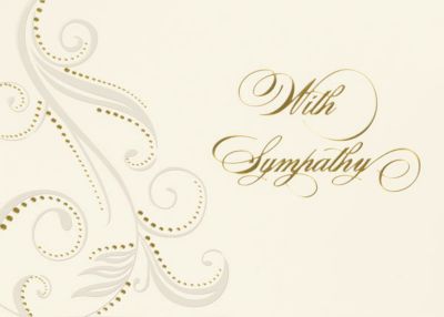 Specialty Cards: Sympathy Embellish Card