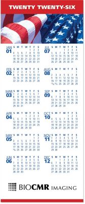 American Flag Economy Calendar