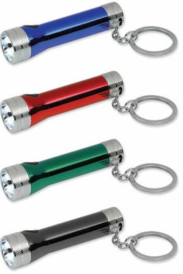 Printed Flashlight Keychains - Keychain