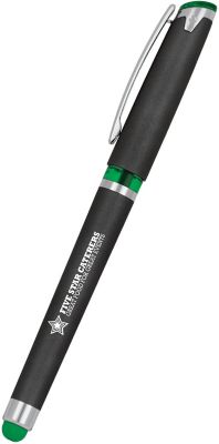 Screen Printed Pens: Compass Softex Gel Glide Stylus Pen