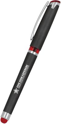 Screen Printed Pens: Compass Softex Gel Glide Stylus Pen
