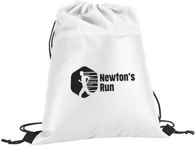 Saratoga Bags: Silver Tone Drawstring Bag