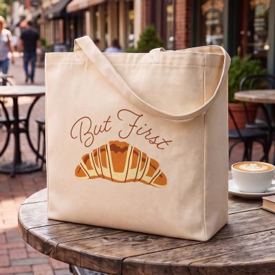 Reusable Shopping & Grocery Totes: POD Full Color Cotton Canvas Tote 10 oz