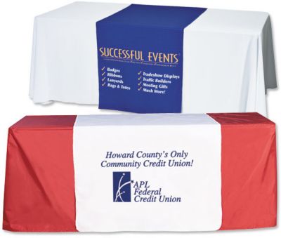 Table Runner 2 Color Imprint 30 x 80