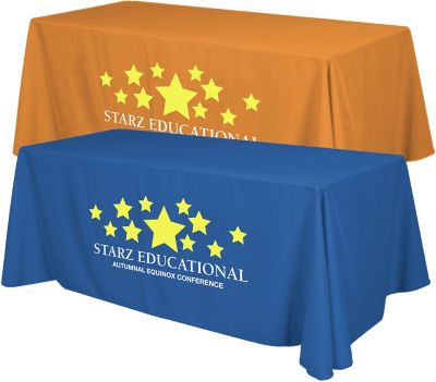 American Made Promotional Items: Economy Table Cover 2 Color Imprint 6 Foot