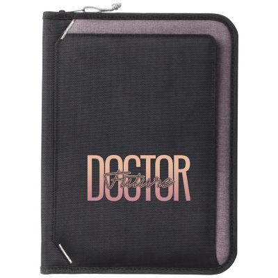 Health & Wellness: Full Color Saratoga Summit RFID Padfolio