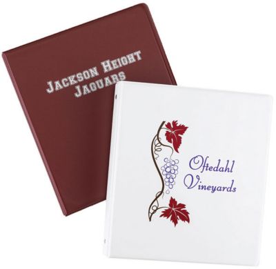 Presentation Collection: 1" French Calf Vinyl Binder 11 x 8.5"