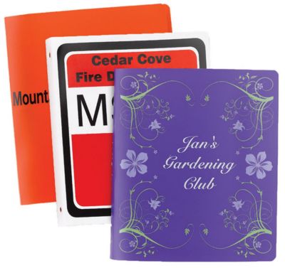 Presentation Collection: .035 Gauge 1" Poly Binder 8.5 x 11"