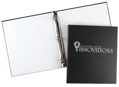 Presentation Collection: .5 "Bonded Leather Binder 11 x 8.5"