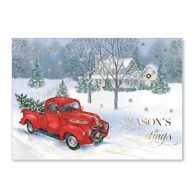 Presentation: Old Fashioned Christmas Card