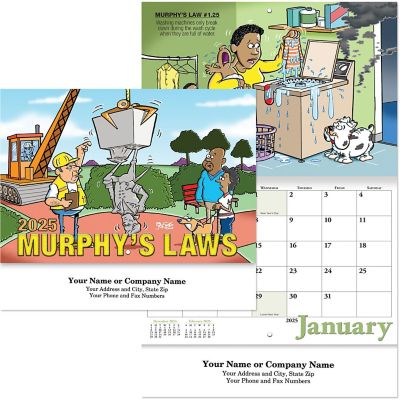 Wall Calendars: Murphy's Law Stapled Wall Calendar