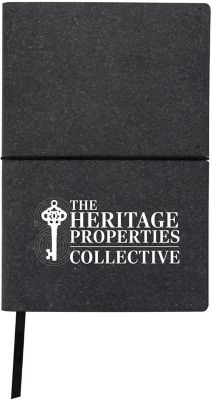 Real Estate: Saratoga Recycled Leather Stone Paper Journal