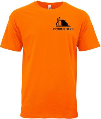 Construction: M&O Unisex Gold Soft T-Shirt 100% Cotton Screened