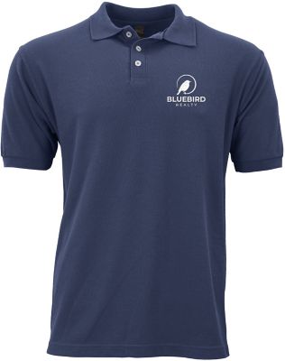Real Estate: M&O Men's Soft Polo Embroidered