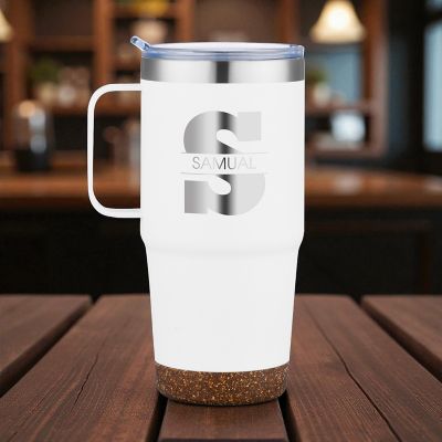 Promo on Demand: POD Cork Bottom Stainless Mug 24 oz