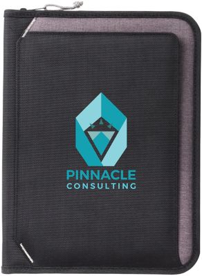 Financial: Full Colour Saratoga Summit RFID Padfolio