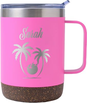 Awareness: POD Cork Bottom Stainless Brite Mug 12 oz