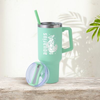 POD Engraved Drinkware: POD Satisy Brite Tumbler 40 oz