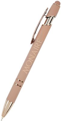 Rose Gold Pen Collection: Ultima Stylus Gel Glide Pen - Rose Gold