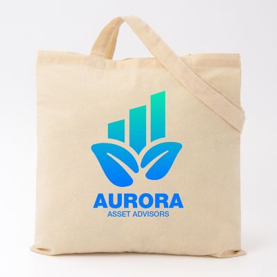 Financial: Full Colour Budget Cotton Tote 5 oz