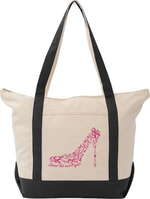 Awareness: Full Color Saratoga Zippered Cotton Boat Bag 12 oz