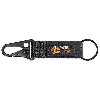 Souvenir: Full Colour Saratoga Strap Carabineer Keychain