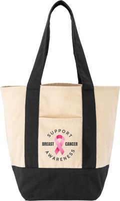 Awareness: Full Colour Saratoga Mini Cotton Canvas Tote 12 oz