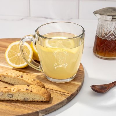 Promo on Demand: POD Etched Tapered Glass Mug 15.5 Oz.