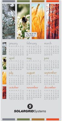 Products As Low As $5: Four Seasons Tri-Fold Calendar Card