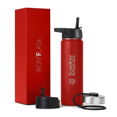 Raw Thermos Bottle 50 cl, Red - Aida @ RoyalDesign