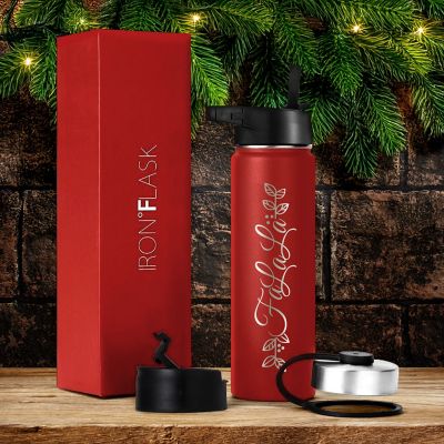 Gift Giving: Iron Flask Wide Mouth Water Bottle 22 oz