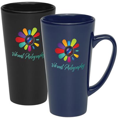 Full Colour Drinkware: Full Colour Tall Cafe Mug 16 oz