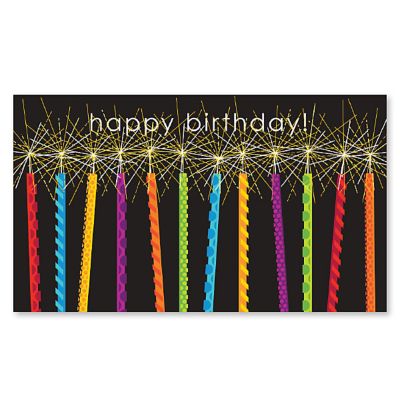 Presentation: Sparkling Birthday Card
