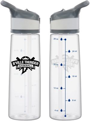 Education: Hydrate Tritan Bottle W Measurement 28 oz